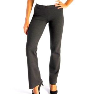 Beta Brand- Gray Dress Yoga Pants- Bootcut